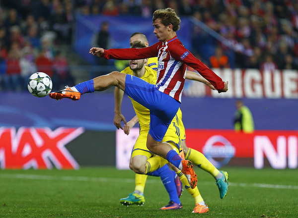 Gol de Griezmann que daba la victoria in extremis Gol de Griezmann que daba la victoria in extremis