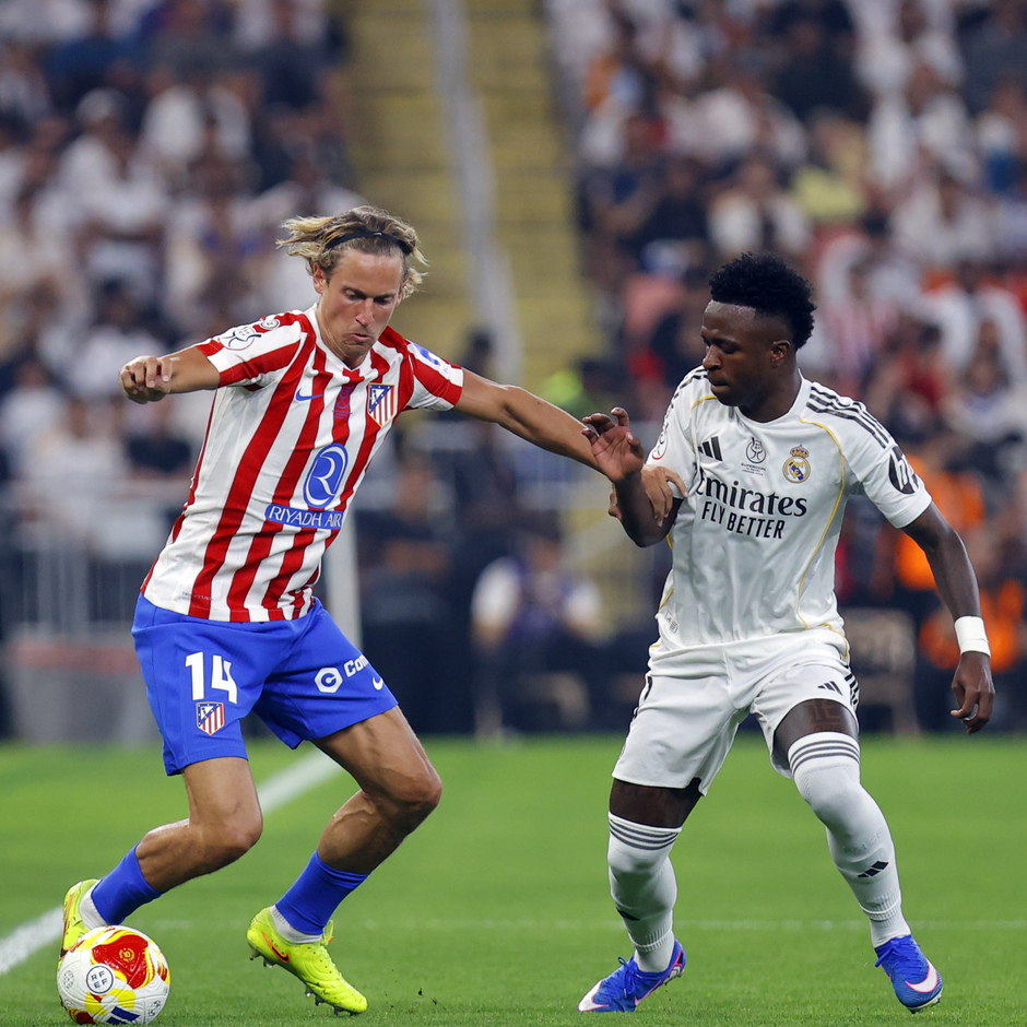 Marcos Llorente en acción