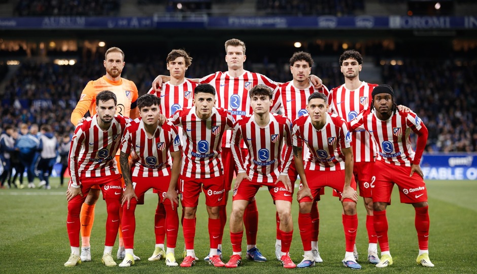 Alineación del Atleti en Oviedo