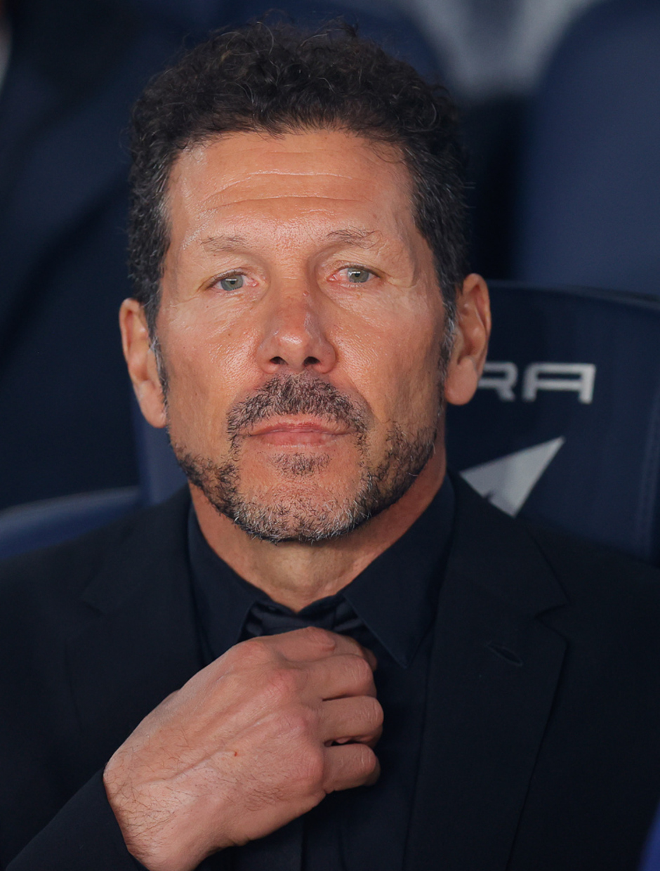 Cholo Simeone pensativo