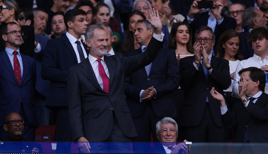 El Rey en el Metropolitano