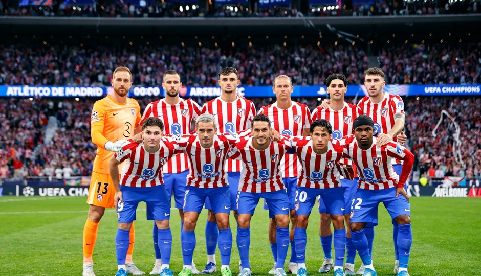Once inicial Atleti Champions