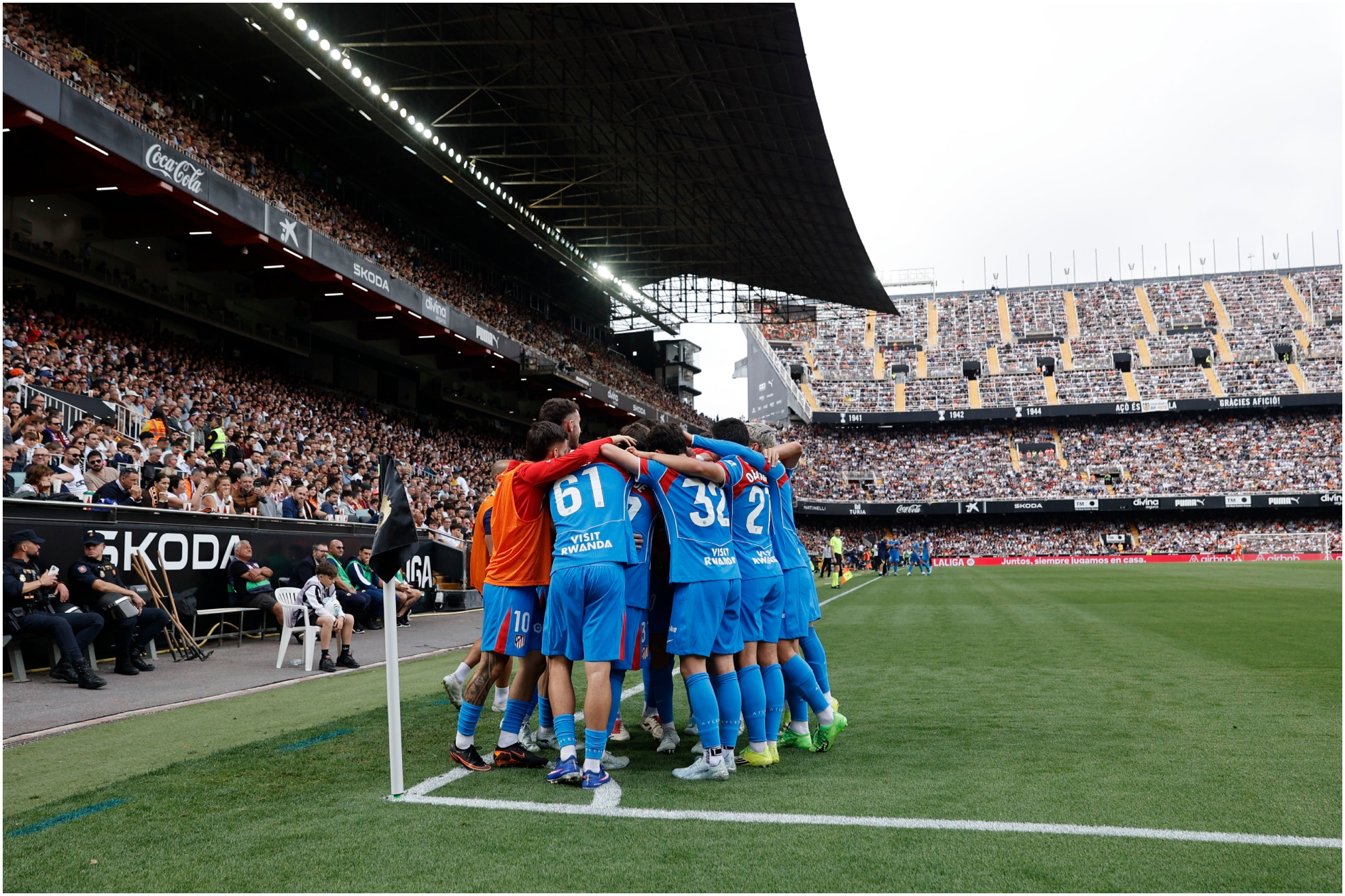 Celebración del equipo